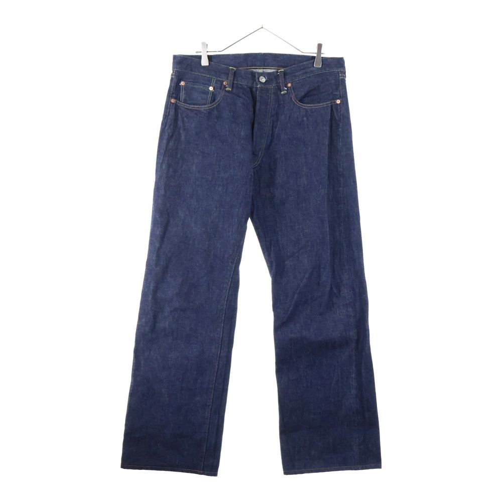 TCB JEANS / ティーシービージーンズ | 5ポケット デニムパンツ | 34 | インディゴ | メンズ TCB JEANS (ティーシービー ジーンズ) 50s ボタンフライ 5ポケット