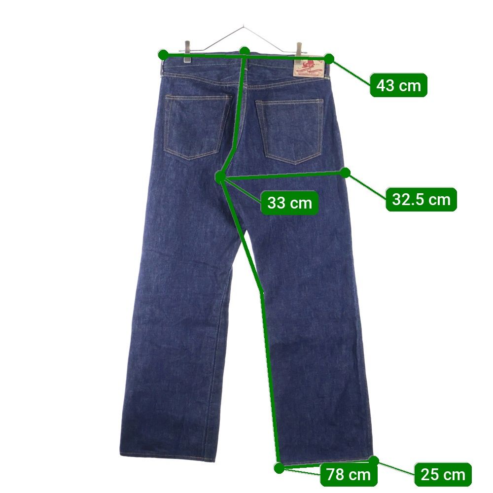 TCB JEANS (ティーシービー ジーンズ) 50s ボタンフライ 5ポケット
