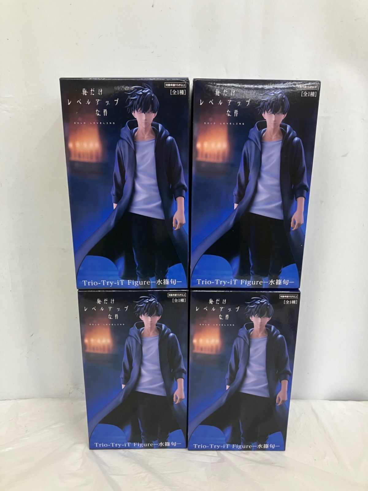俺だけレベルアップな件 Trio-Try-iT 水篠旬 フィギュア 8点セット 未開封 俺だけレベルアップな件 Trio-Try-iT 水篠旬 フィギュア 4個