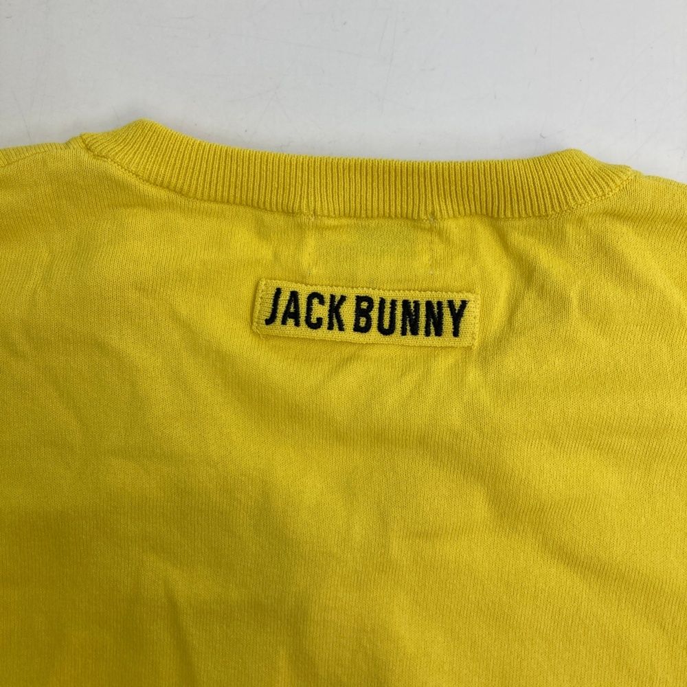 サイズ：6 JACK BUNNY ジャックバニー 長袖 ニットセーター イエロー系