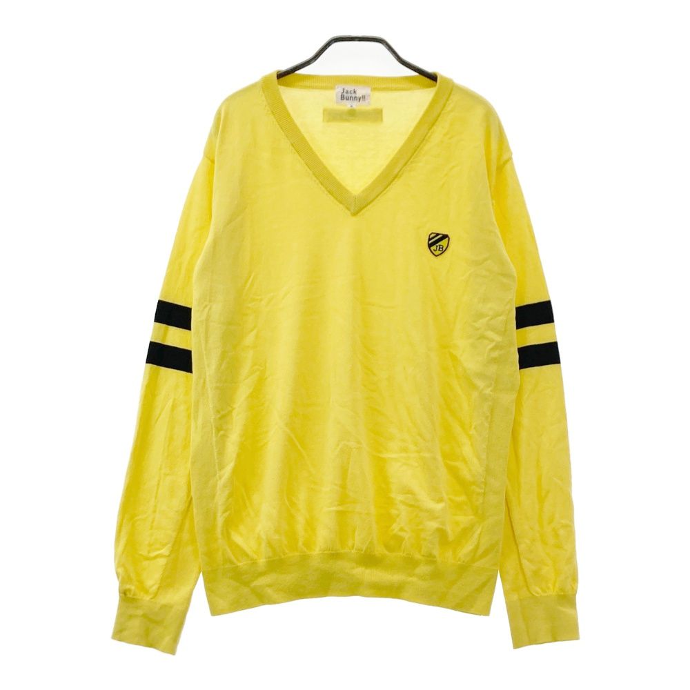 サイズ：6 JACK BUNNY ジャックバニー 長袖 ニットセーター イエロー系 [240101574546] ゴルフウェア メンズ ストスト