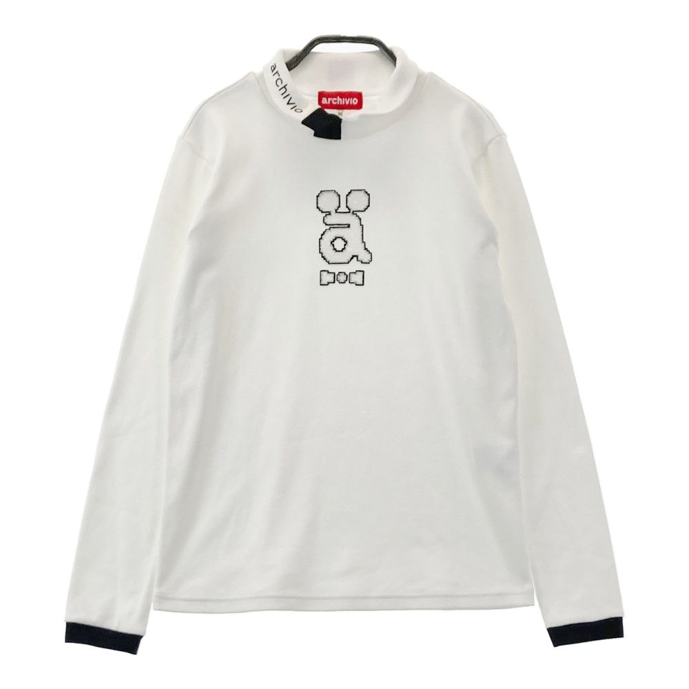 サイズ：36 ARCHIVIO アルチビオ 長袖 襟付きTシャツ スパンコール