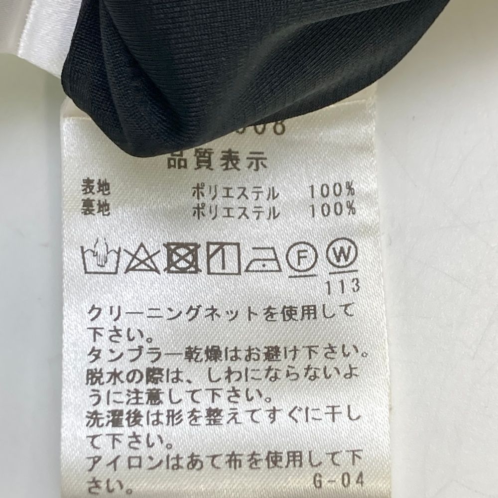 サイズ：38 ARCHIVIO アルチビオ ; 裏地付スカート ブラック系