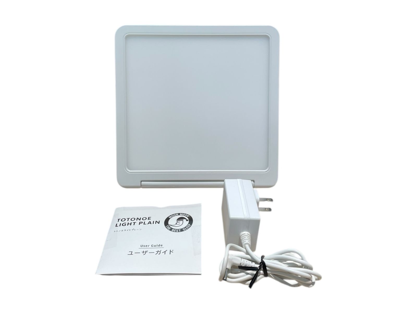 moonmoon(ムーンムーン) トトノエライトプレーン 光目覚まし時計 GQ-L3