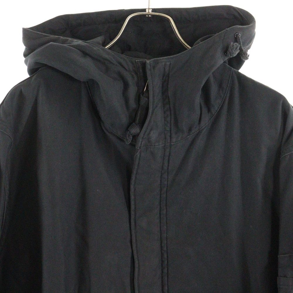 ワコマリア　モッズコート 黒 ワコマリアブラック ファーモッズコート