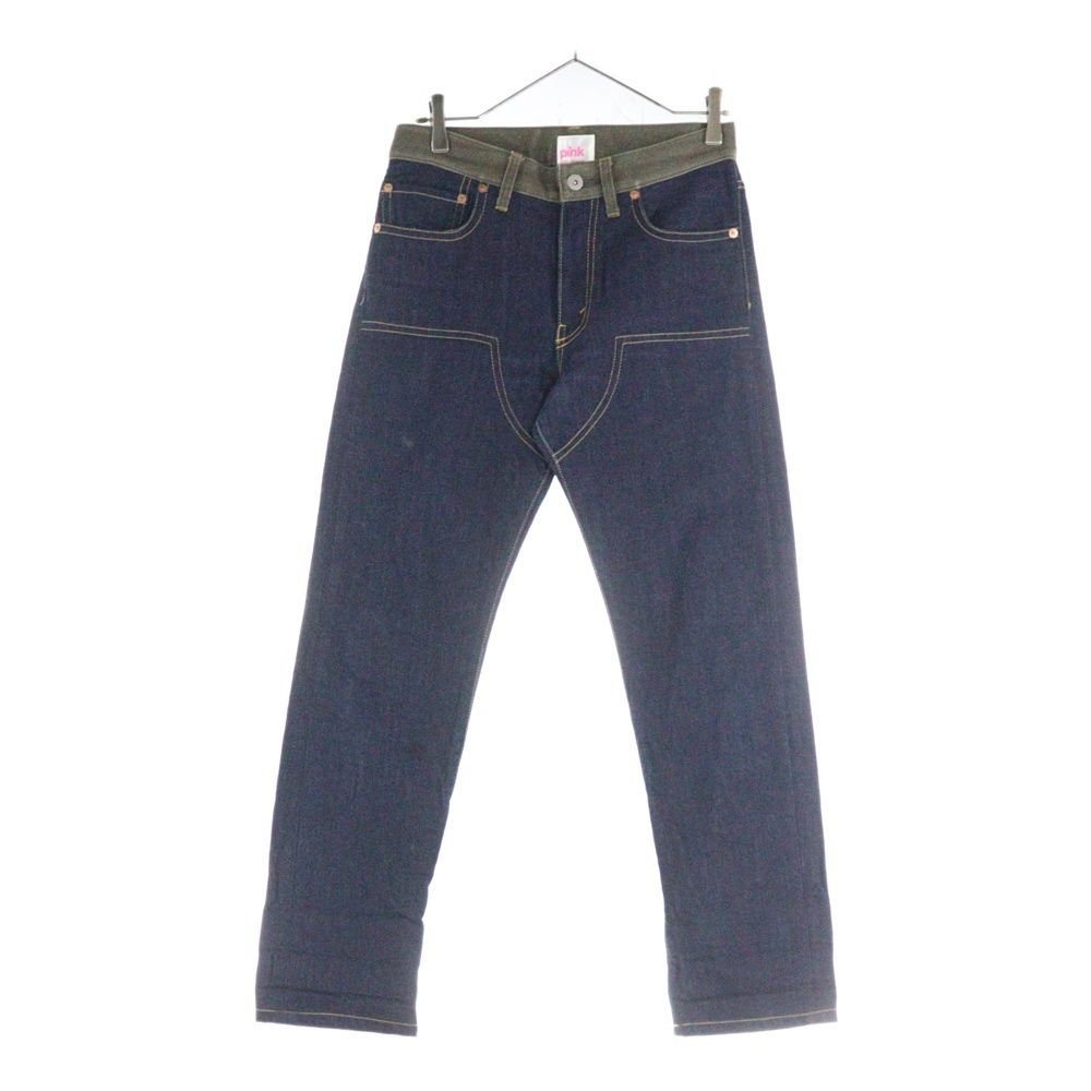 COMME des GARCONS JUNYA WATANABE MAN コムデギャルソンジュンヤワタナベマン Pink Double Knee Denim Pants ダブルニー デニムパンツ インディゴ UL-P006 COMME des GARCONS JUNYA WATANABE MAN (コムデギャルソンジュンヤ