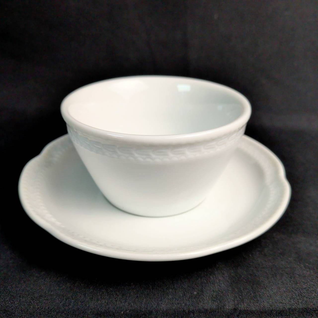  リチャードジノリ カップ＆ソーサ―6客 ボンジョルノムラッティ ホワイト 3353 カップ ソーサー コーヒー ティーカップ