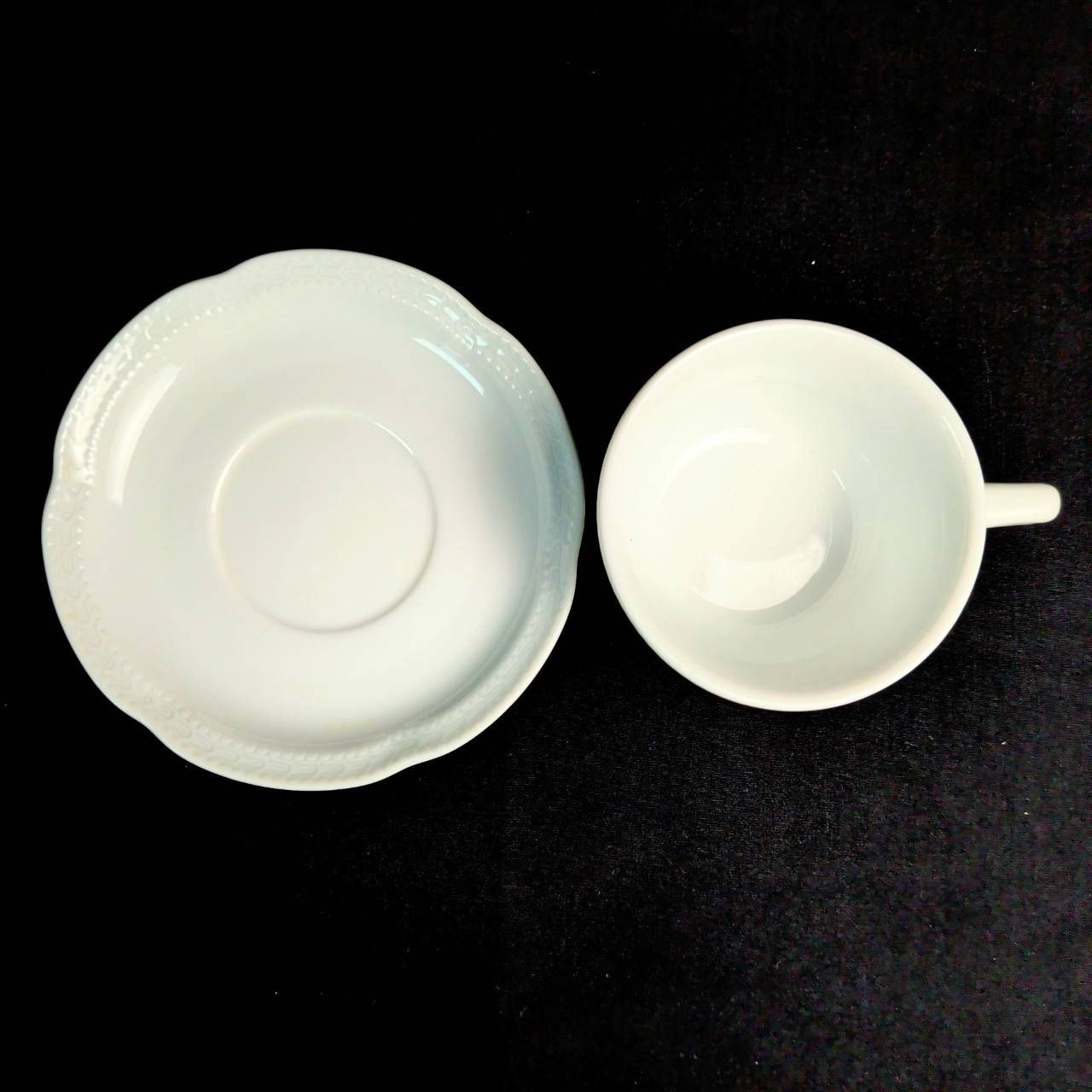 リチャードジノリ カップ＆ソーサ―6客 ボンジョルノムラッティ ホワイト 3353