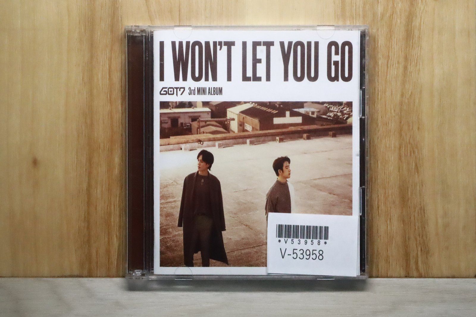 国内盤CD☆ガットセブン/GOT7□ I WON'T LET YOU GO(初回生産限定盤D