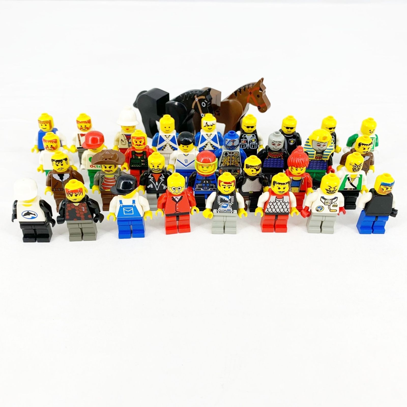 LEGO ミニフィグ 大量おまとめ‼ 32体 馬2頭
