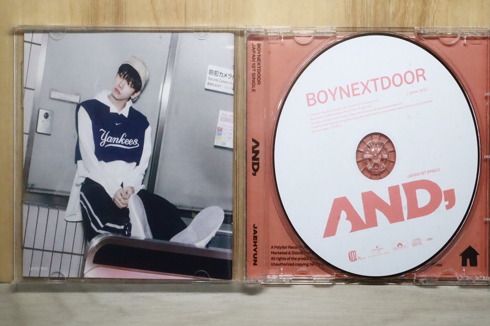 国内盤CD☆BOYNEXTDOOR/ボーイネクストドア□ AND、 (JAEHYUN盤