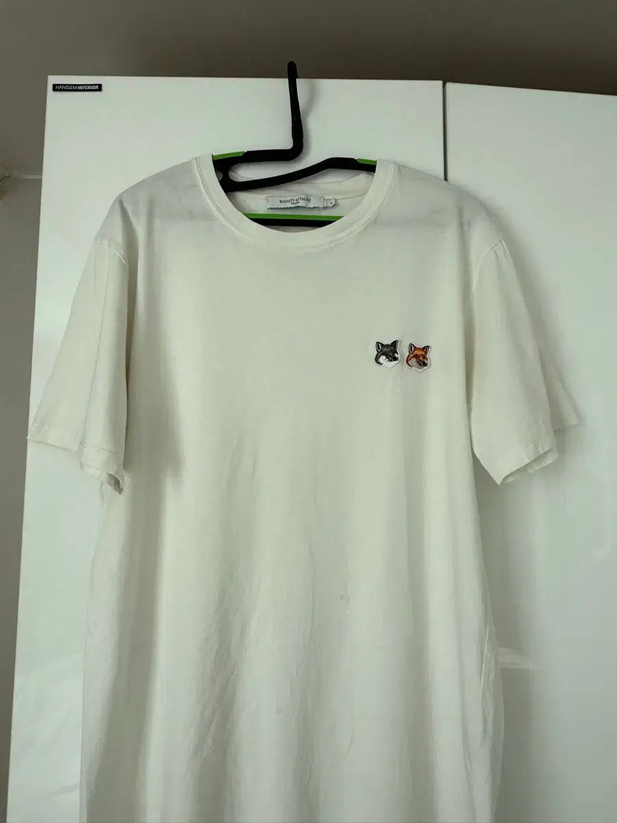 MAISON KITSUNE メゾンキツネ 半袖 Tシャツ Maison Kitsune M メンズ 半袖カットソー (メゾンキツネ) 半袖Tシャツ KITSUNE(メゾンキツネ) - KITSUNE' 胸