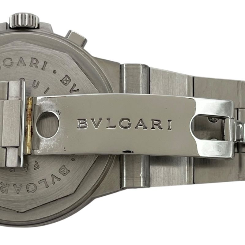 ブルガリ BVLGARI ディアゴノ スポーツ クロノグラフ CH35S ブラック