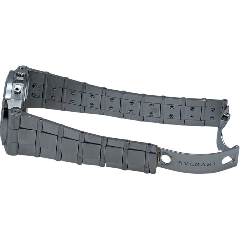 ブルガリ BVLGARI ディアゴノ スポーツ クロノグラフ CH35S ブラック