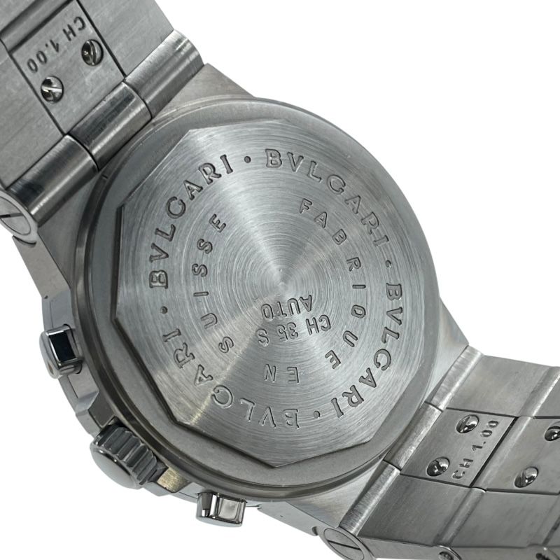 ブルガリ BVLGARI ディアゴノ スポーツ クロノグラフ CH35S ブラック