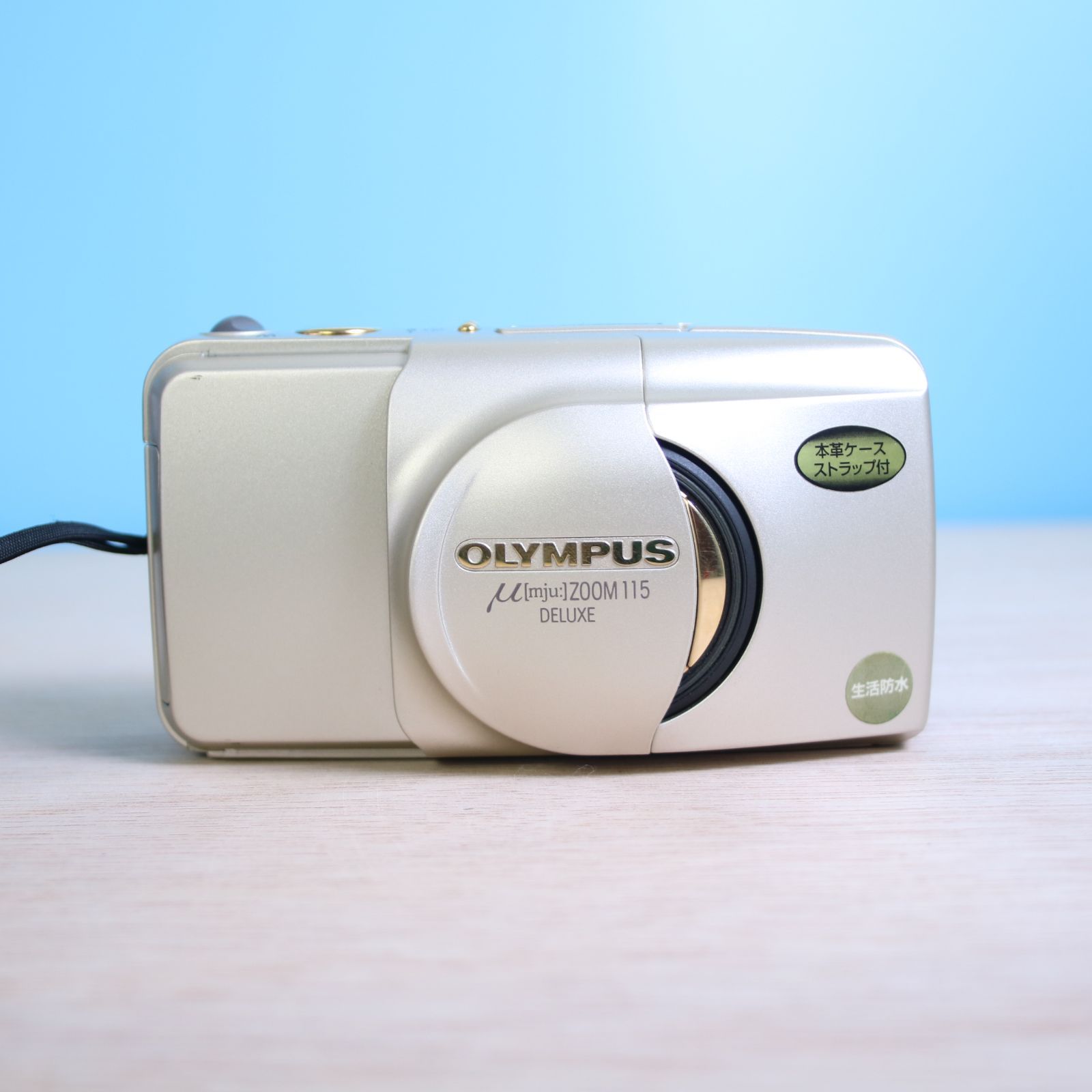 完動品❁美品 OLYMPUS μ ZOOM 115 DELUXE コンパクトフィルム H256