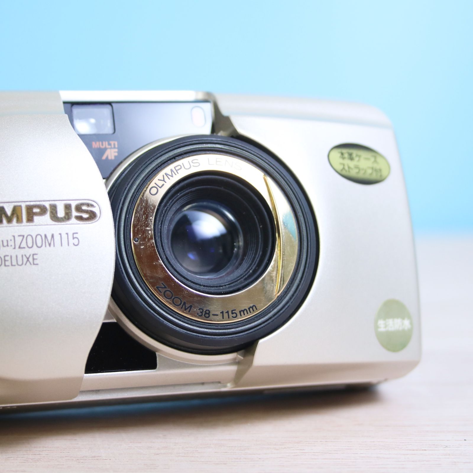 完動品❁美品 OLYMPUS μ ZOOM 115 DELUXE コンパクトフィルム H256