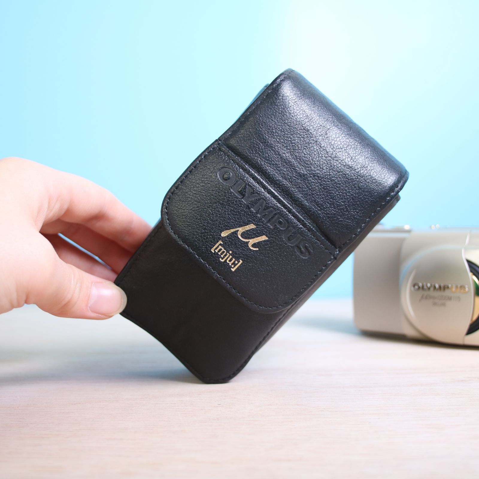 完動品❁美品 OLYMPUS μ ZOOM 115 DELUXE コンパクトフィルム H256