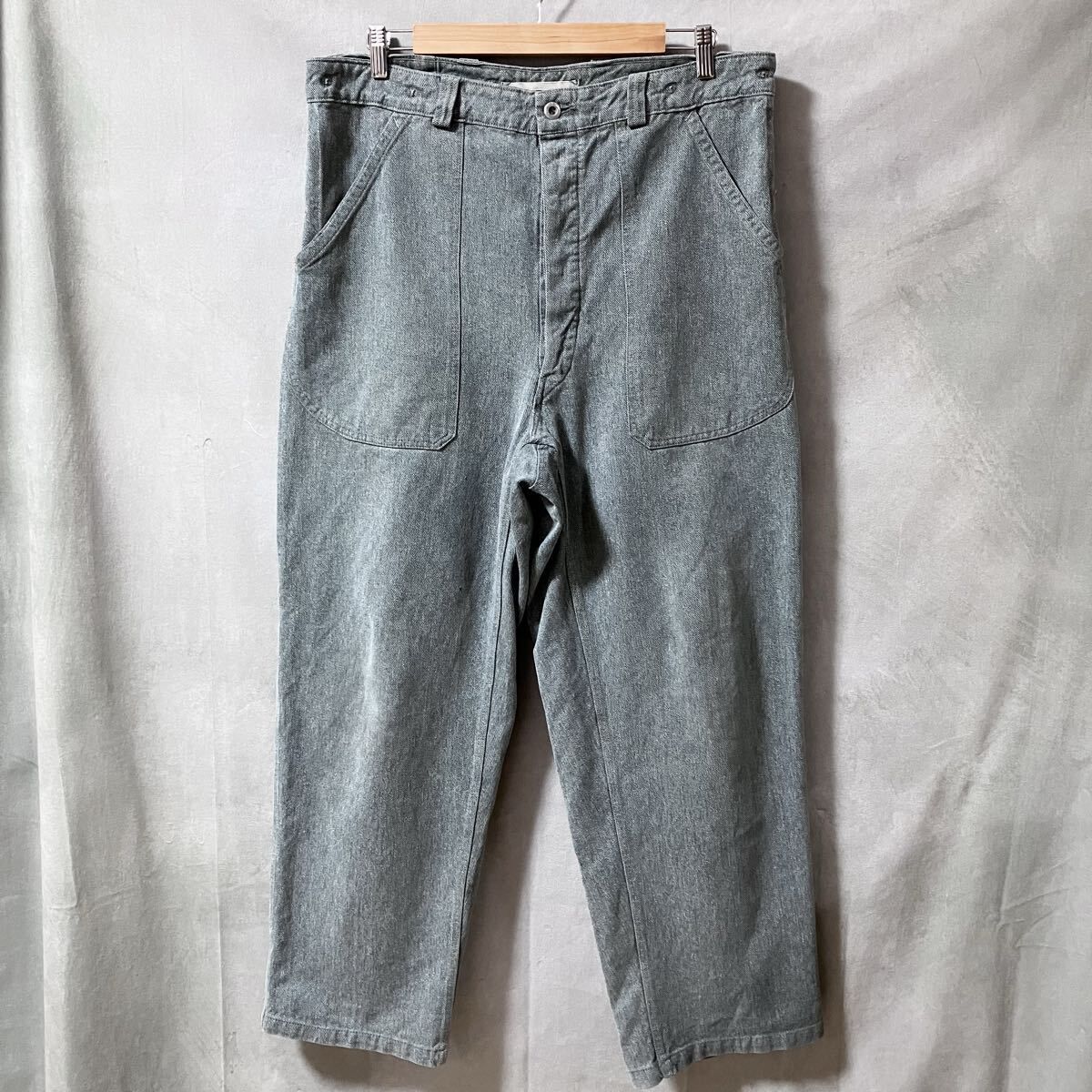 Swiss military Green denim スイス軍 50's ～ vintage グリーンデニム