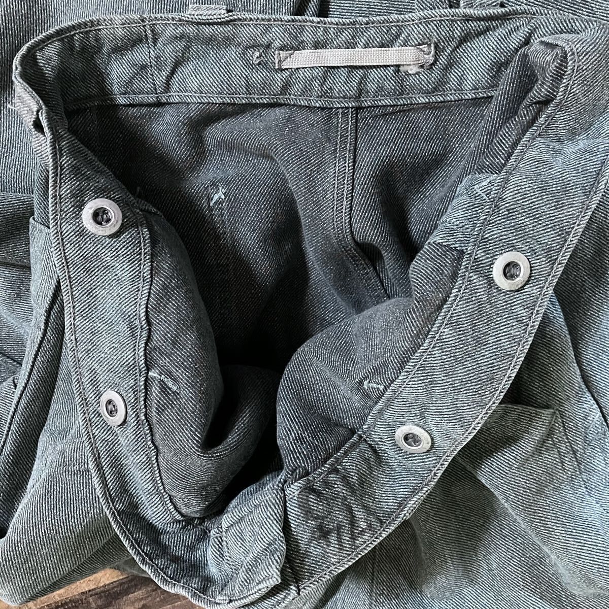 Swiss military Green denim スイス軍 50's ～ vintage グリーンデニム