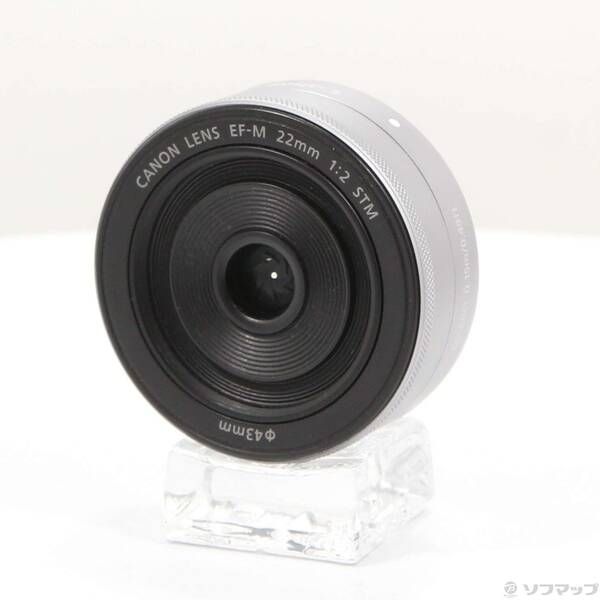品〕 EF-M 22mm F2 STM シルバー (レンズ)(CANON Mマウント)【276 品〕 EF-M 22mm F2 STM シルバー (レンズ)(CANON Mマウント)【276