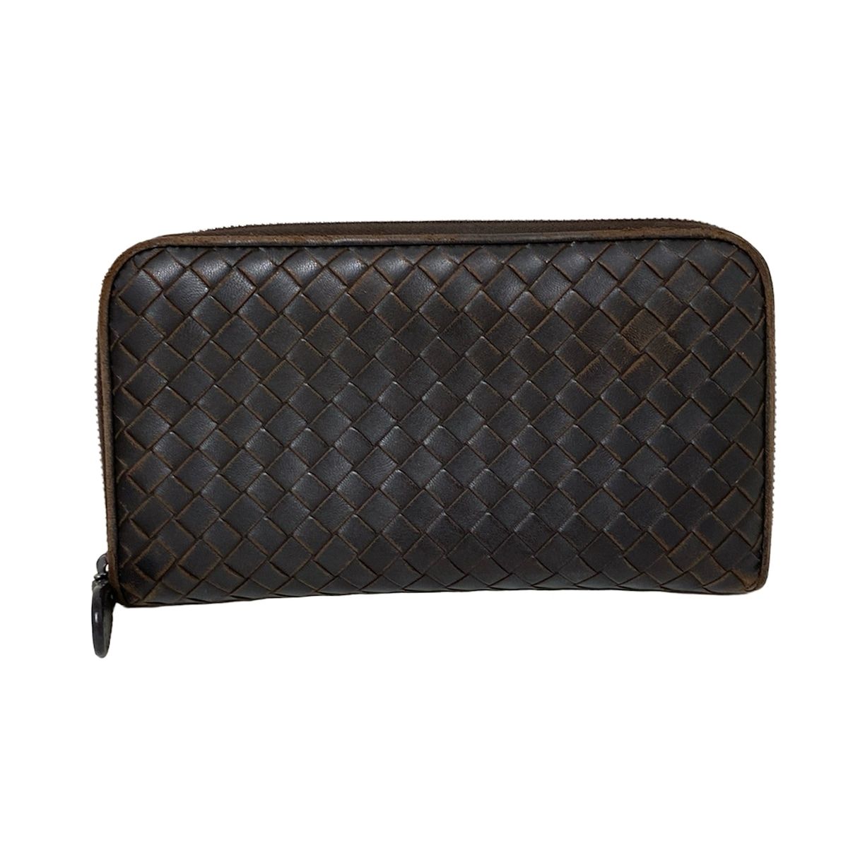 BOTTEGA VENETA(ボッテガヴェネタ) 長財布 イントレチャート ダーク