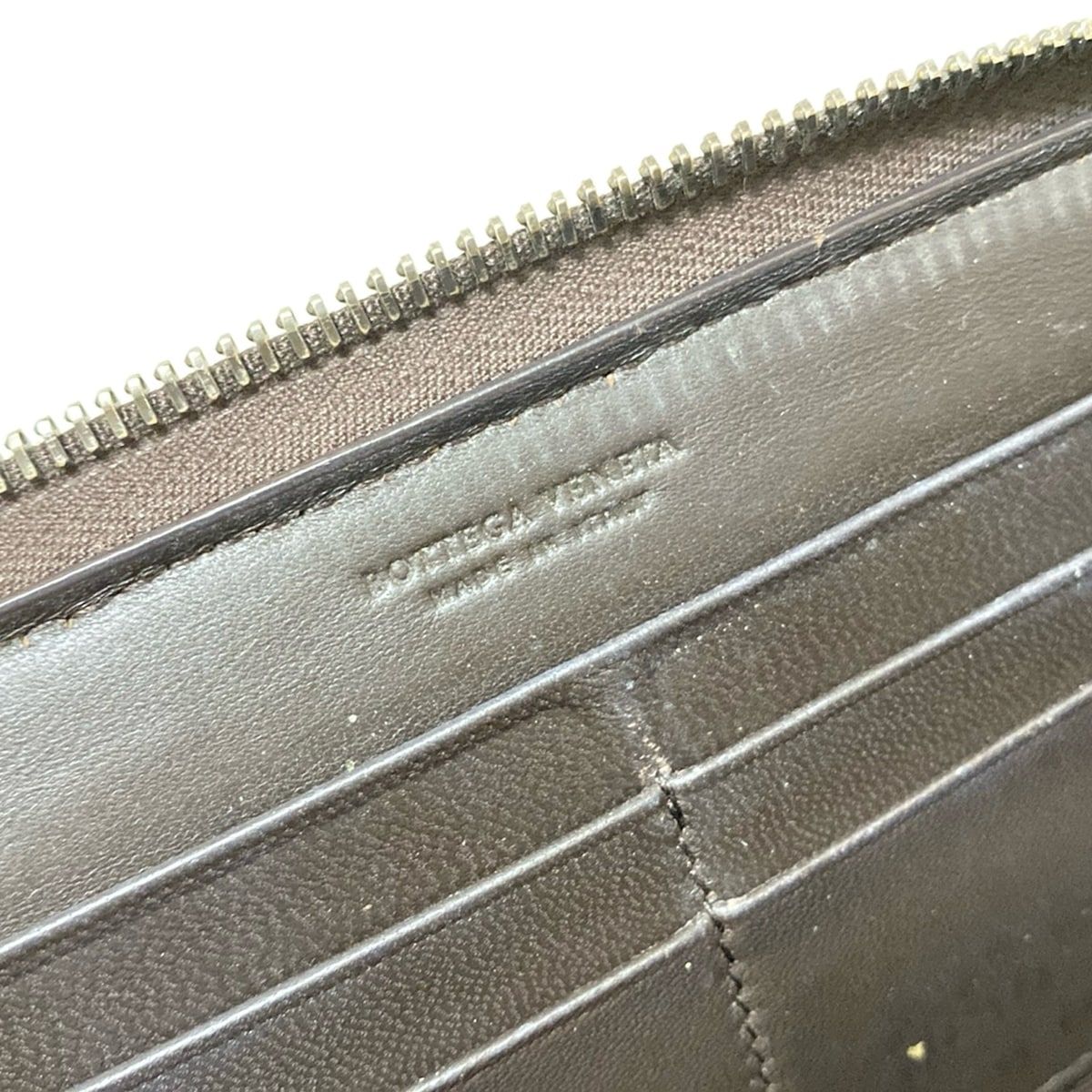 BOTTEGA VENETA(ボッテガヴェネタ) 長財布 イントレチャート ダーク