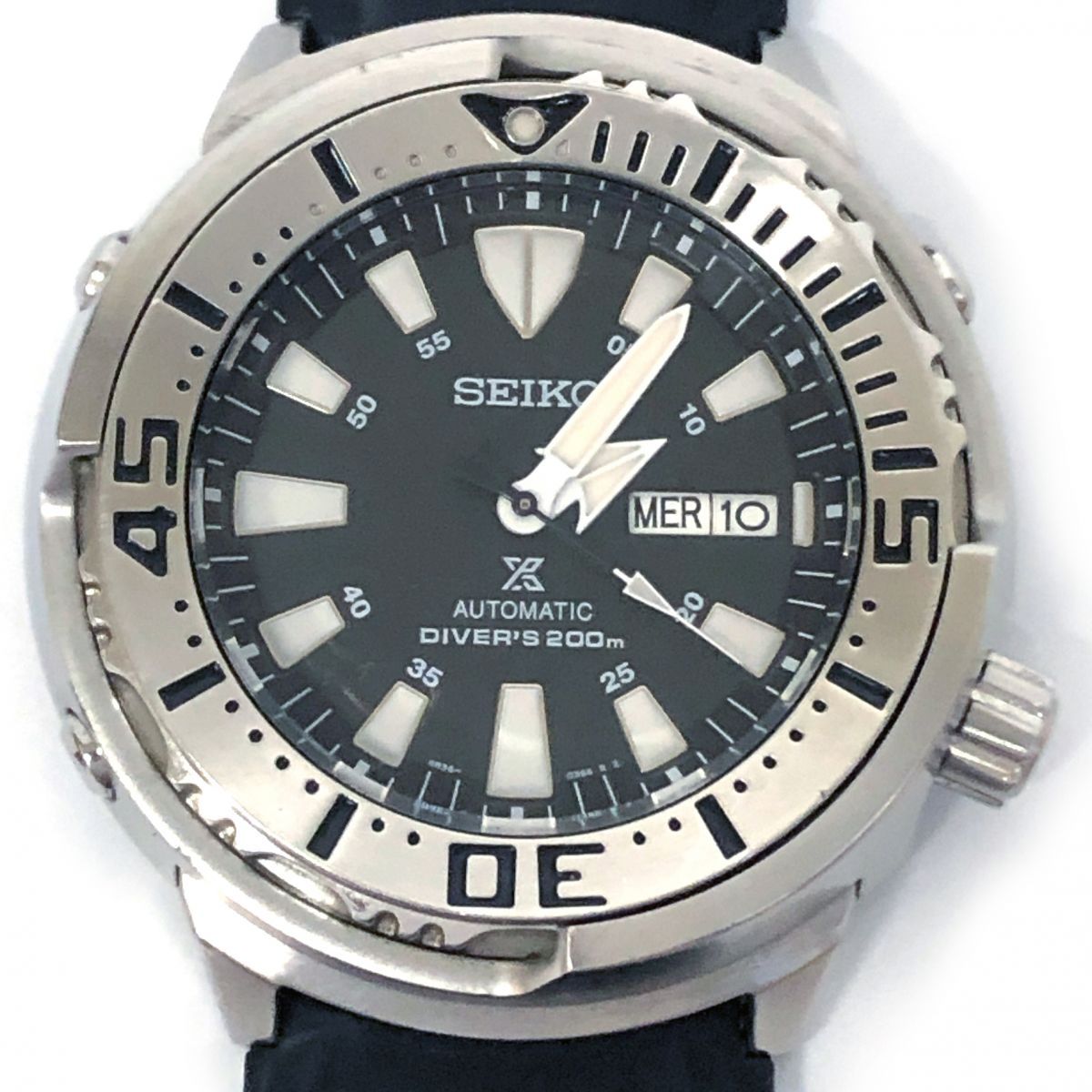 SEIKO プロスペックス ダイバーズ 時計 自動巻き ブラック文字盤