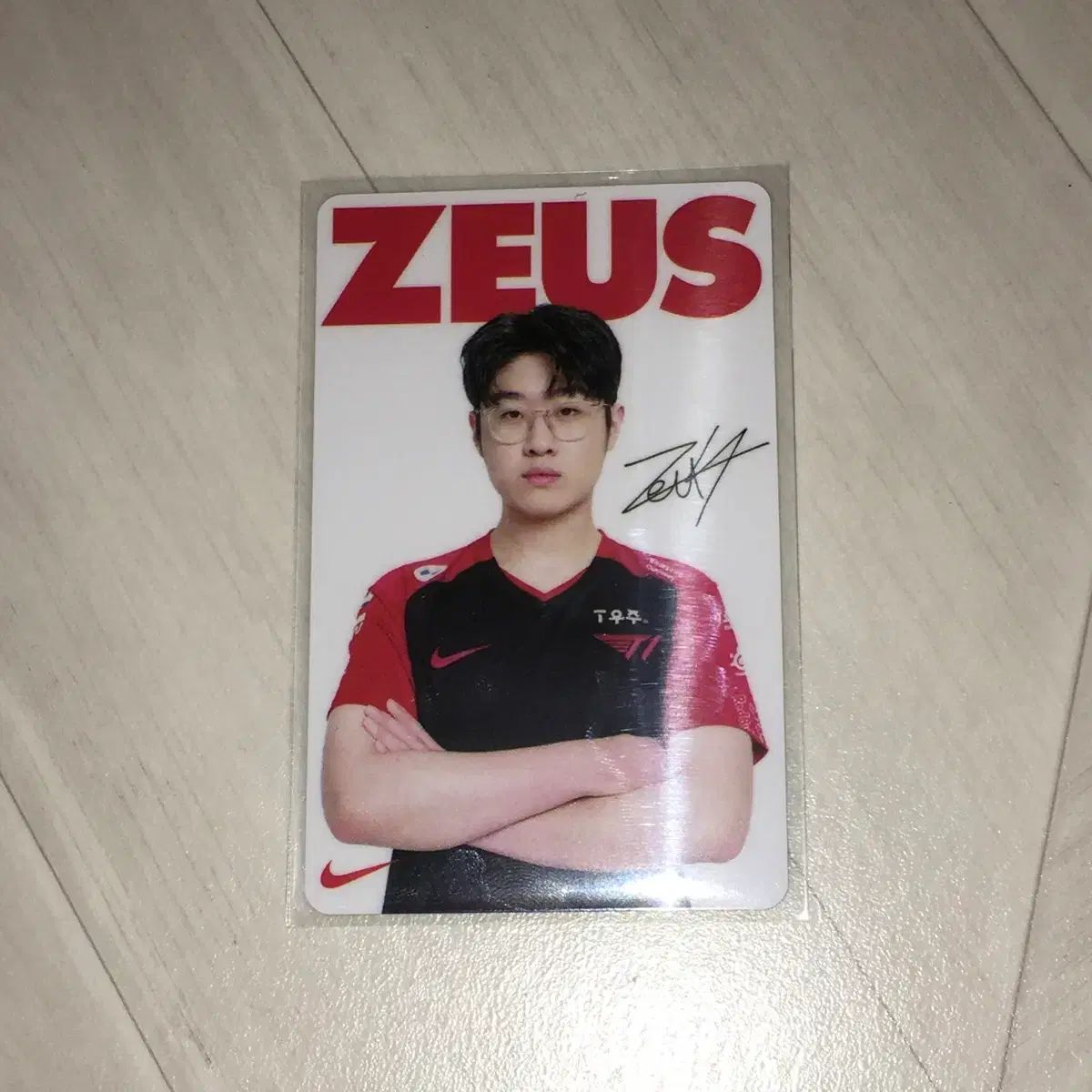 ハンファ Zeus チェ ウジェ hle NIKE トレカ T 1