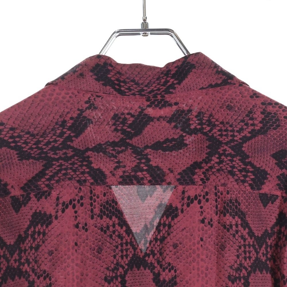 WACKO MARIA (ワコマリア) 21SS パイソン柄 グラフィティ長袖シャツ