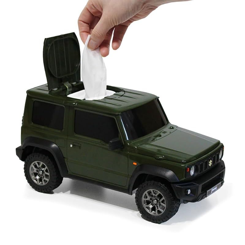 在庫 ウェットティッシュケース スズキ ジムニー シエラ 普通車 ジャングルグリーン 0