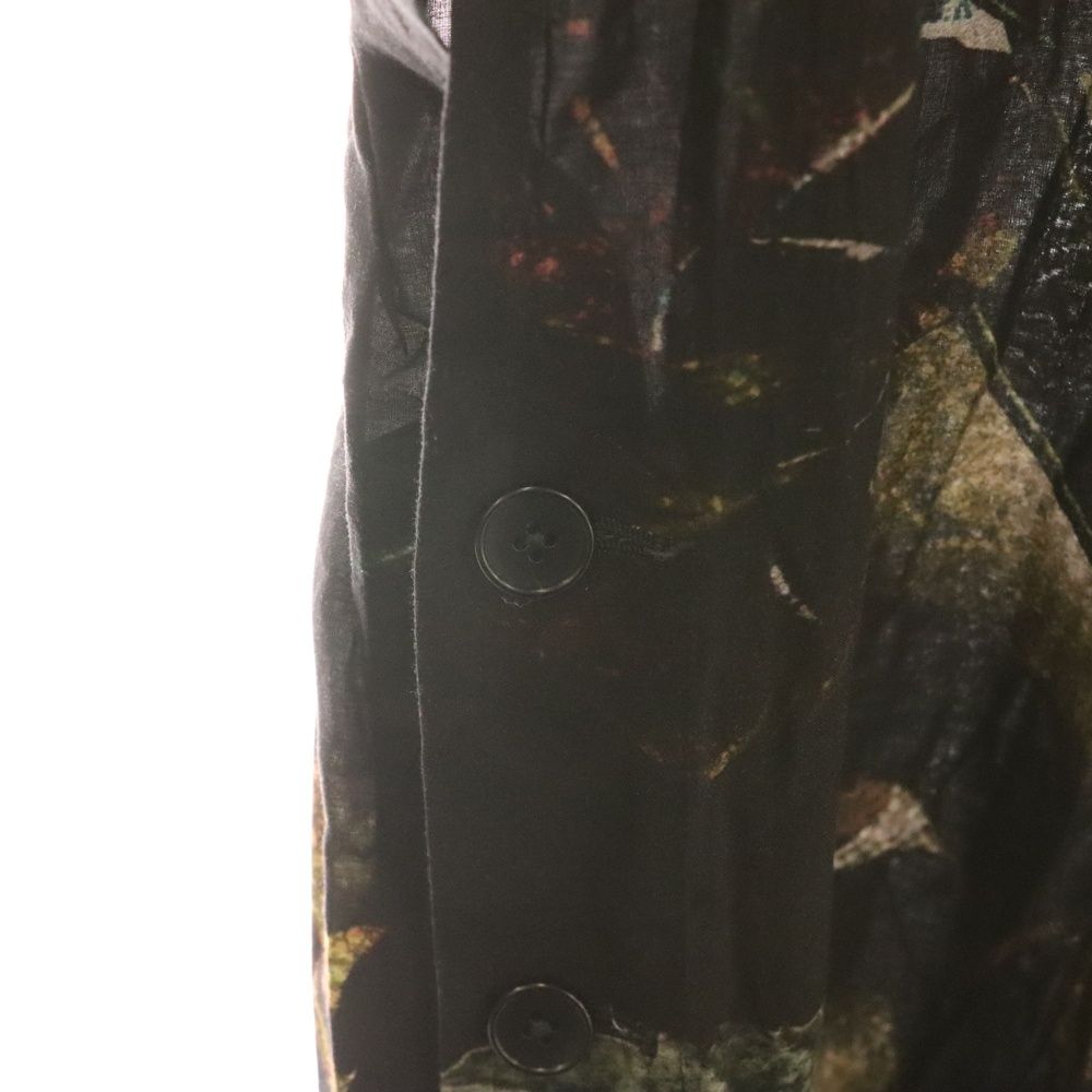 グラウンドワイ　百花繚乱ロングシャツ　Ｌサイズ NEXT51｜D.F.L｜Ground Y 23SS 百花繚乱 花プリントレーヨンロング