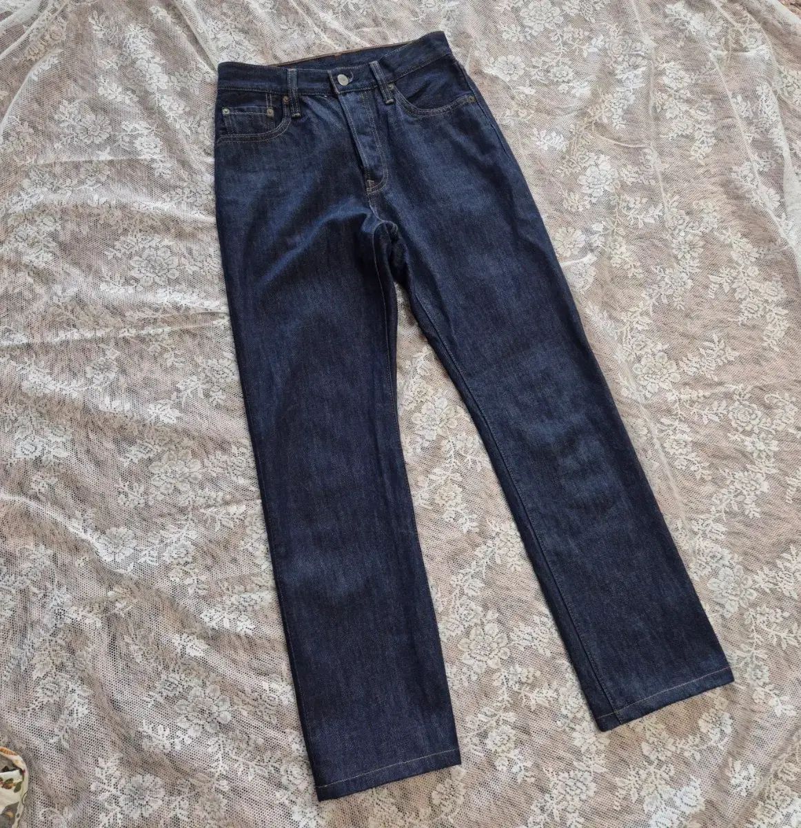 リーバイス 501 Indigo ノンウォッシュデニム W 25 L 30