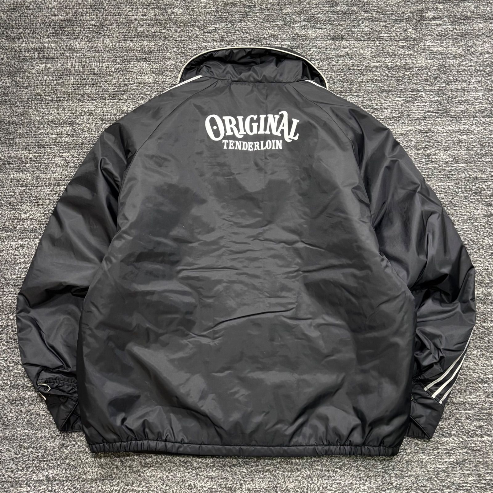 美品 TENDERLOIN 19AW RACING JKT BLACK S テンダーロイン レーシング