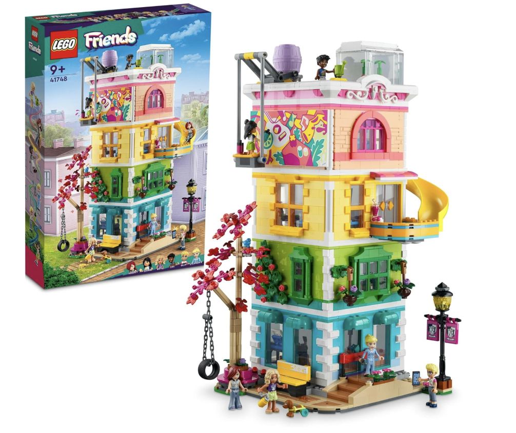 レゴ LEGO フレンズ ハートレイクシティ コミュニティーセンター おもちゃ 玩具 プレゼント ブロック 女の子 男の子 子供 9歳 10歳 11歳 小学生 ごっこ遊び おままごと 41748