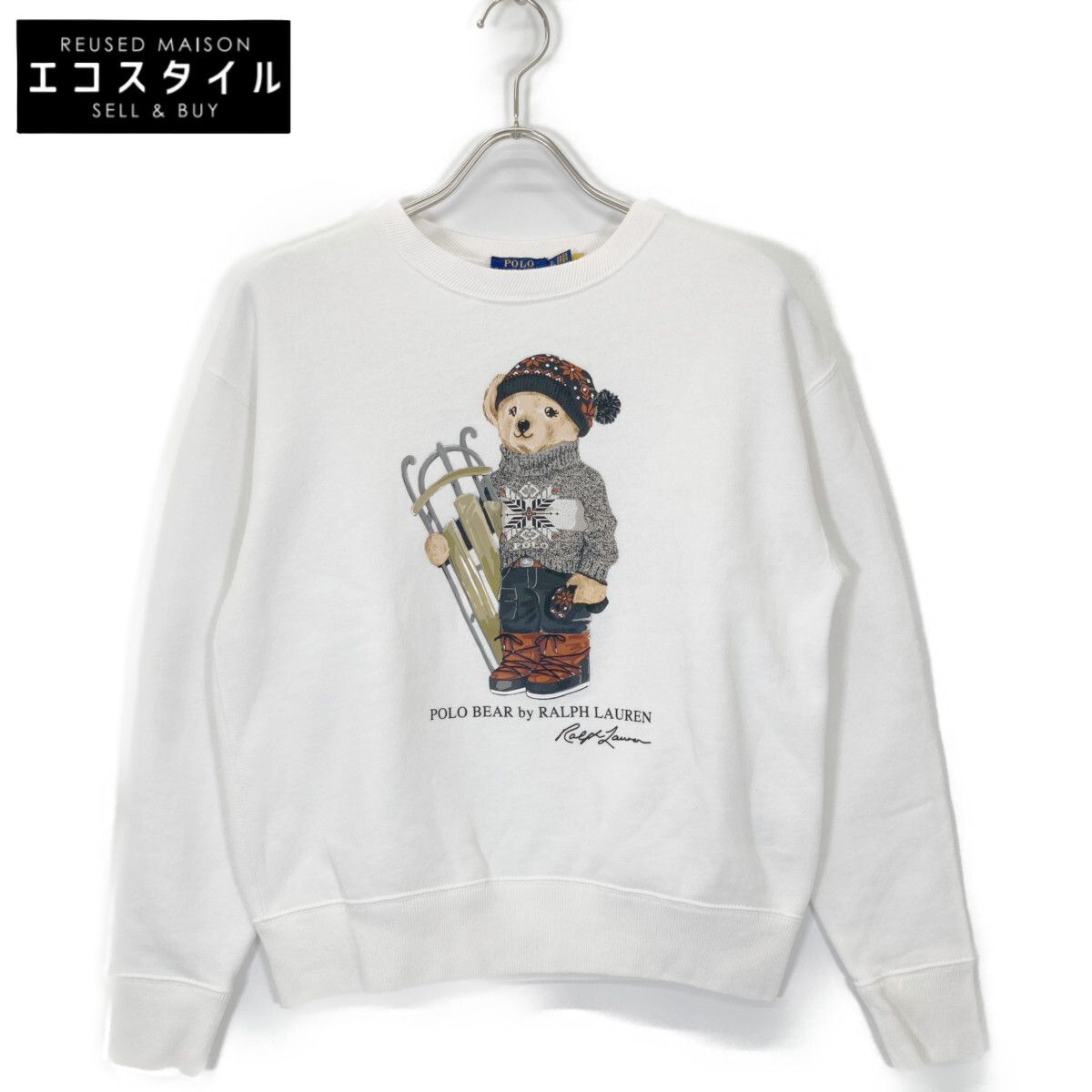 POLO RALPH LAUREN ポロ ラルフローレン ポロベア スキー スウェットトレーナー S