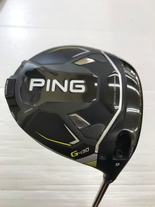 ピン　G430 MAX　9度　TOUR 2.0 CHROME 65　Sフレックス　ドライバー　中古【最短即日発送】