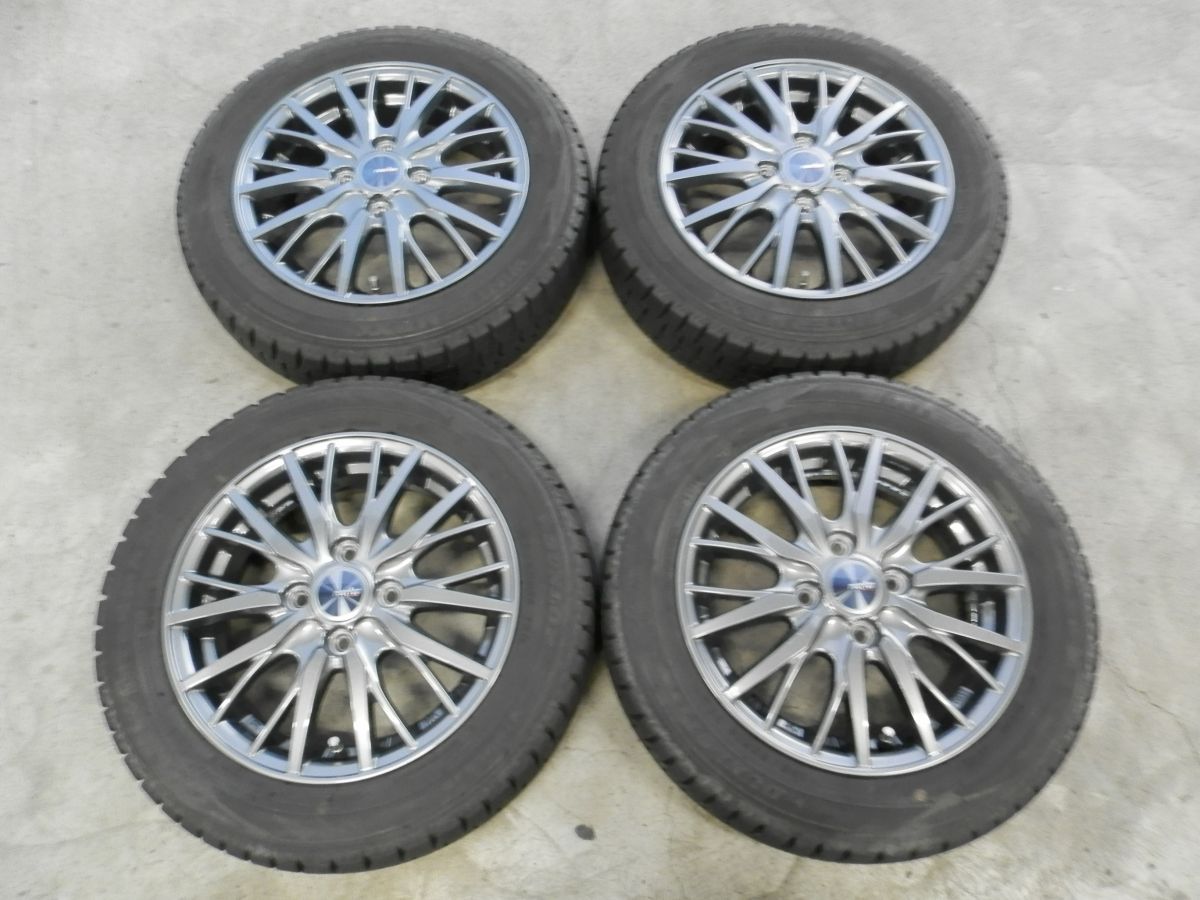 ワゴンR RAVRION RM 01 14インチ 社外アルミホイール付スタッドレスタイヤ 4本SET 155 65 R 14 4 5 J 45 H 100 軽自動車