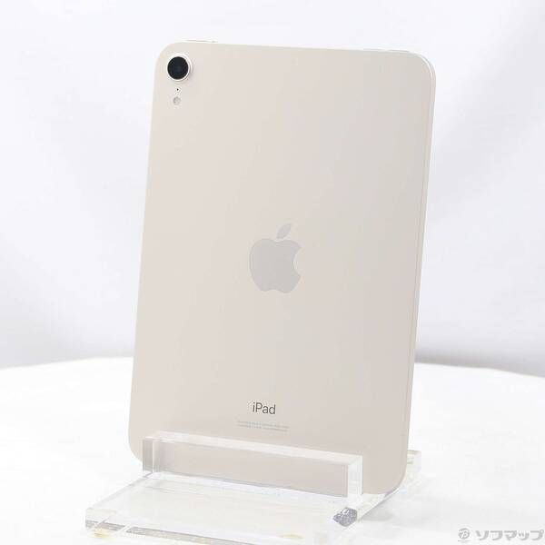 〔品〕 iPad mini 第6世代 256GB スターライト MK7V3J／A Wi-Fi【348】