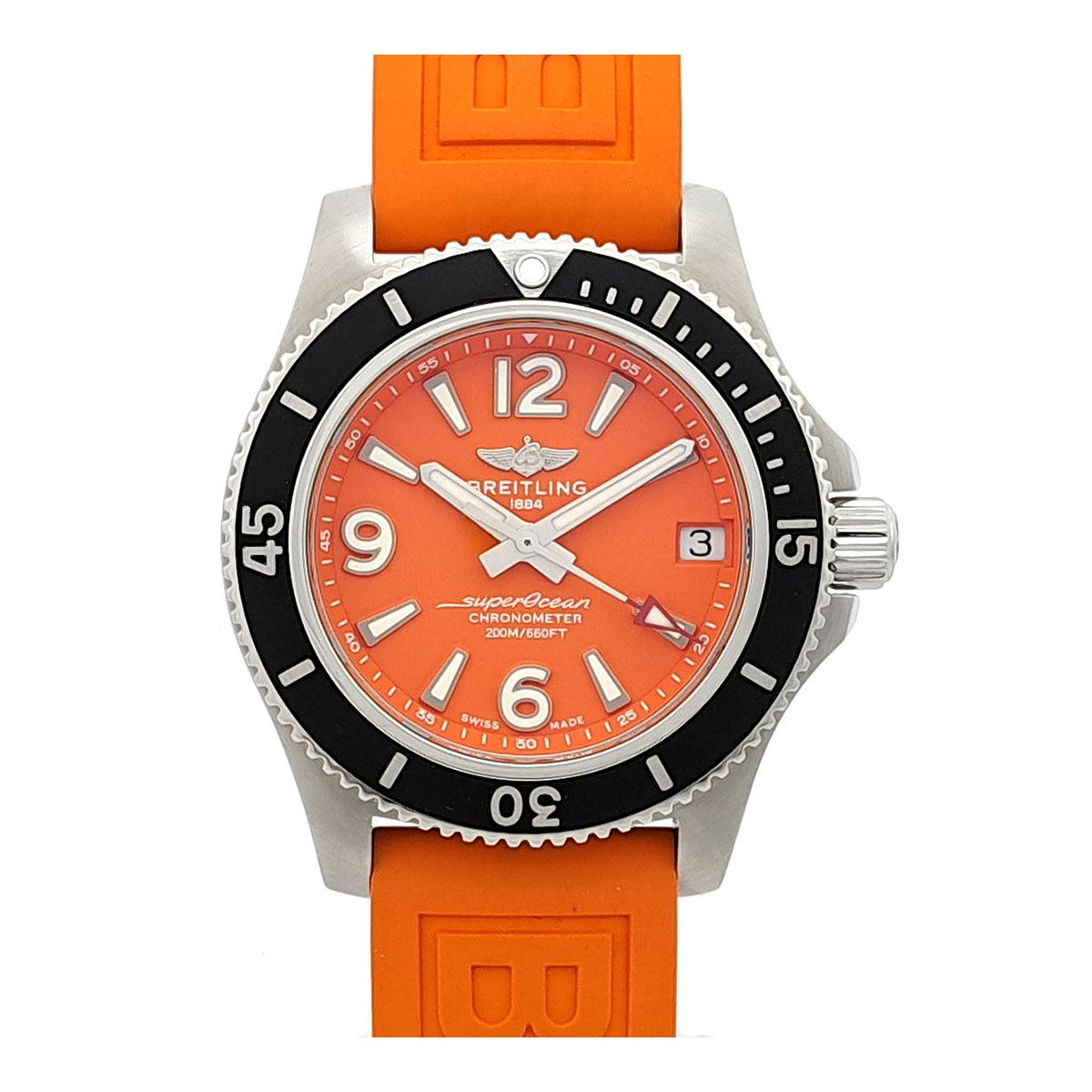 ブライトリング スーパーオーシャン 36 A 17316 自動巻き ステンレススティール レディース ボーイズ BREITLING 時計