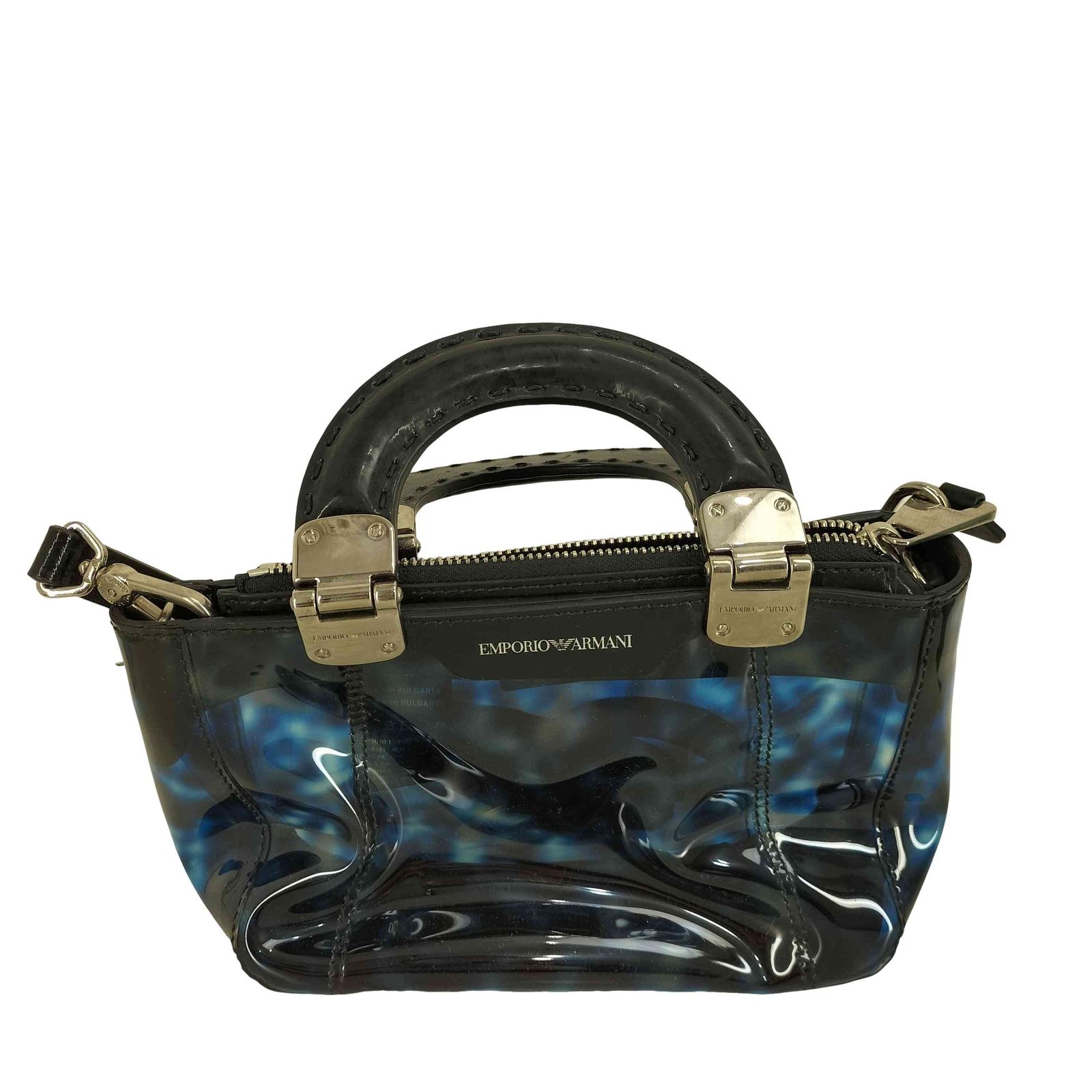 エンポリオアルマーニ EMPORIO ARMANI 2WAY ビニール ハンド