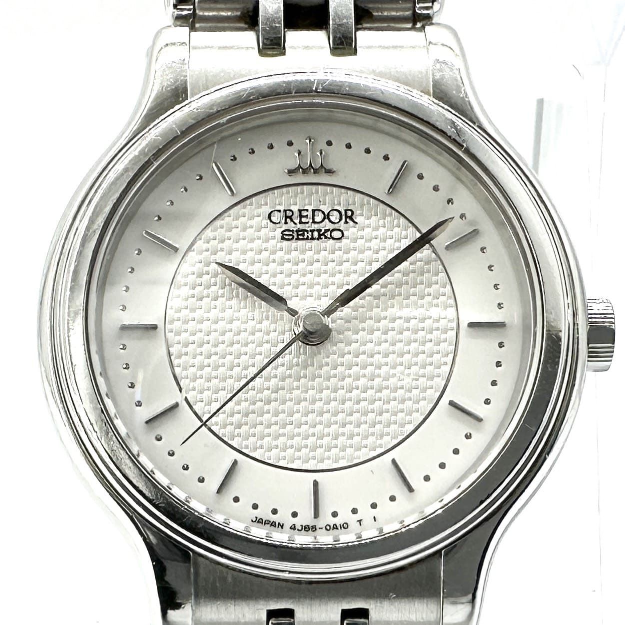 SEIKO CREDOR クレドール 腕時計 4J85-0A10 シルバー SEIKO セイコー クレドール 4J85-0A10/GSBA005 腕時計 クォーツ SS