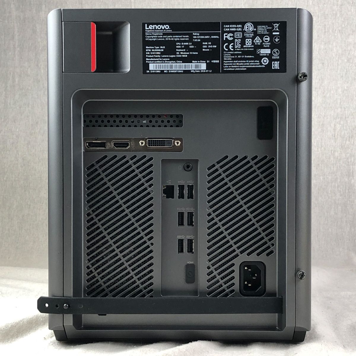 Lenovo Legion C530 GTX1050Ti i5-8400 ゲーミングPC - メルカリ