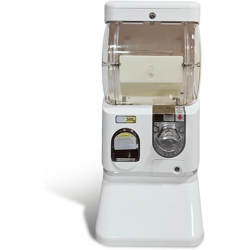 在庫 500円玉 トイカプセルマシーン ガチャガチャ ガシャポン 75 mmカプセル 付 カプセルサイズ75 mmですがカプセルの はお選び頂けません 透明カプセルorハーフ or不透明いずれかが入ります また となる場合は単色