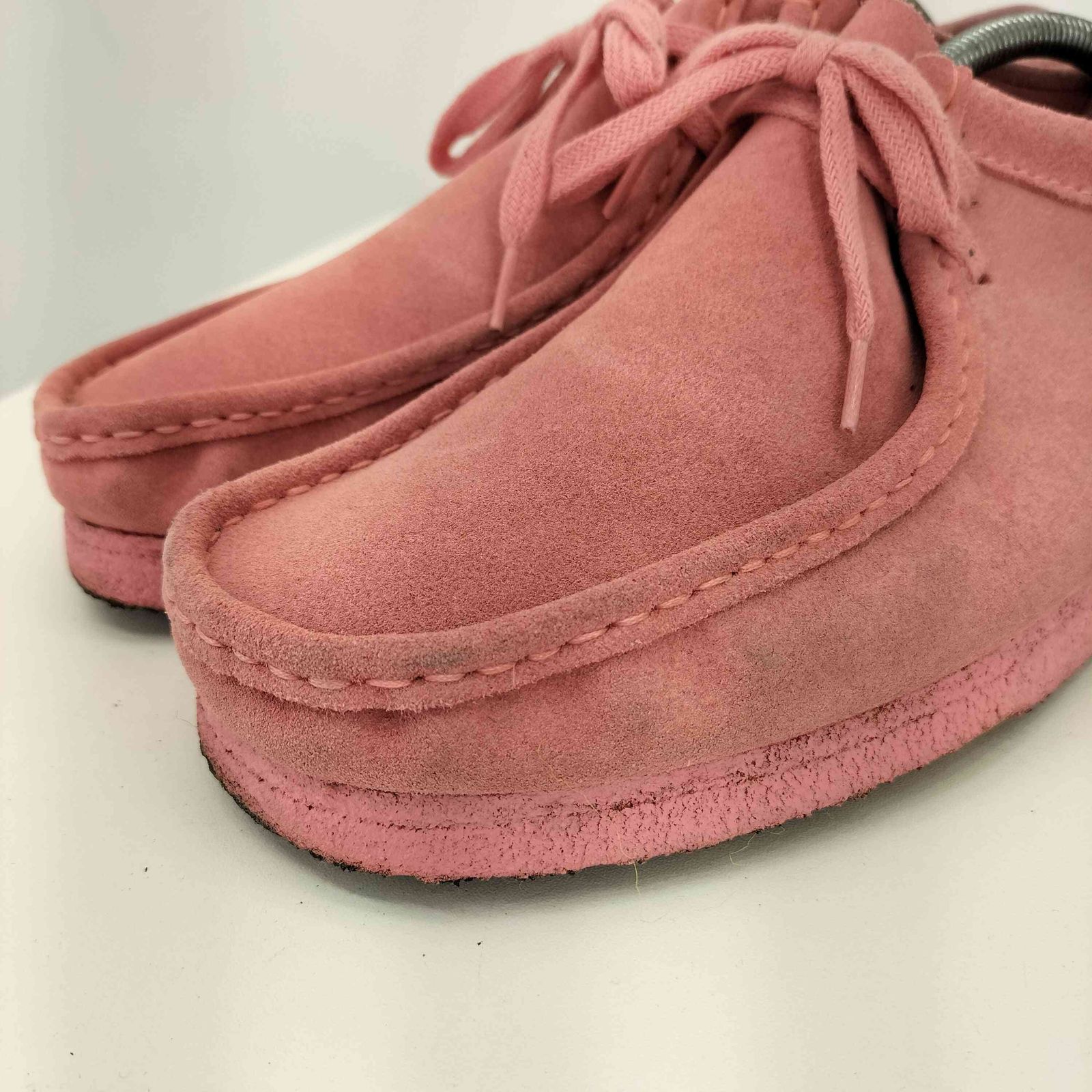 クラークスオリジナルズ Clarks ORIGINALS Wallabee Bright Pink Suede
