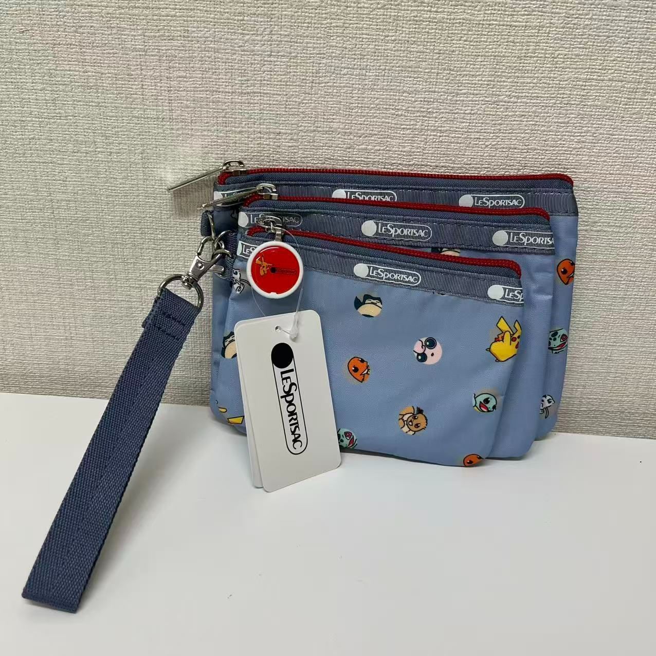 レスポートサック ポーチ ポケモン 3連ポーチ - メルカリ
