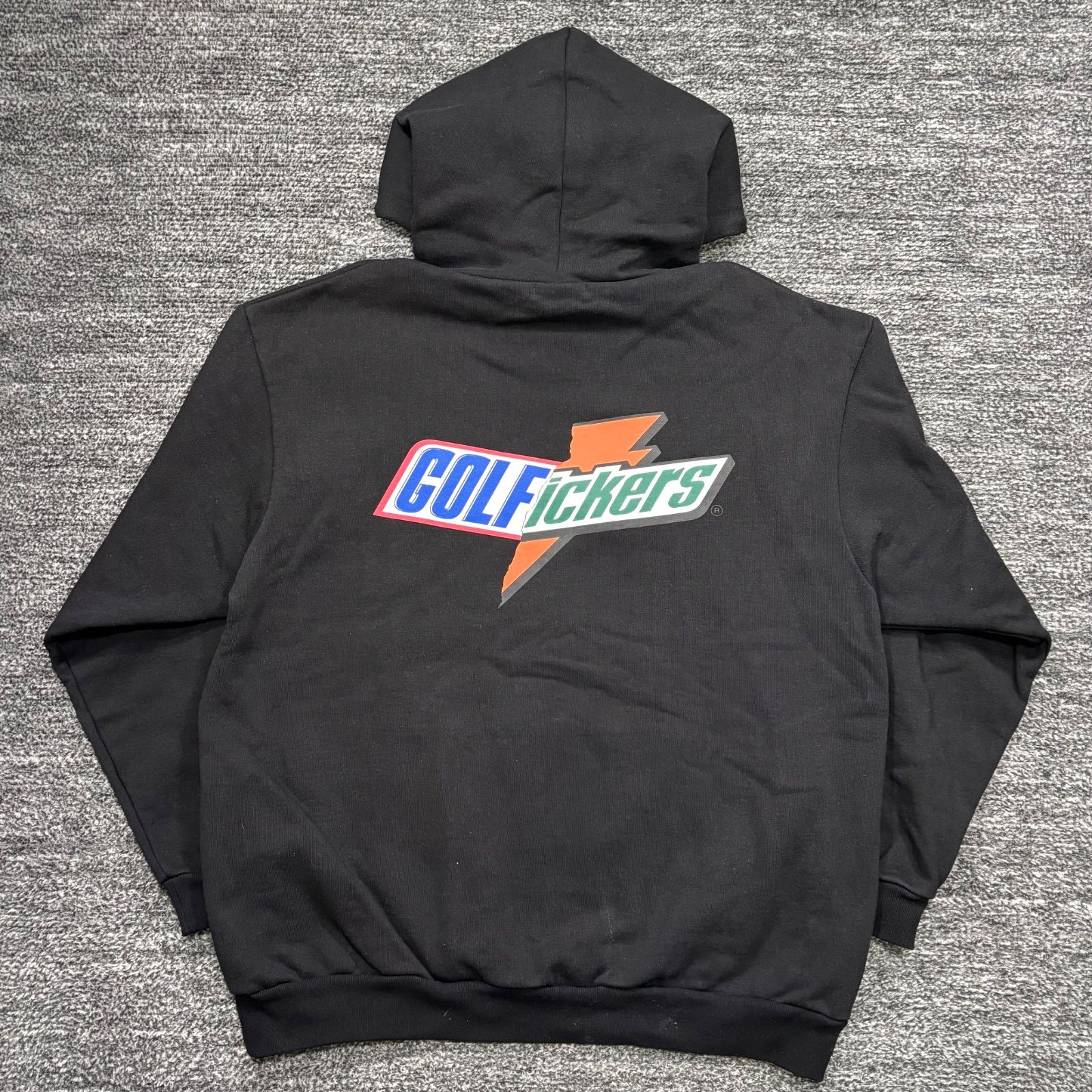 Golfickers ゴルフィッカーズ Masdagolf フーディ パーカー GOLFickers ロゴ パーカー ブラック XXL ゴルフィッカーズ Hoodie