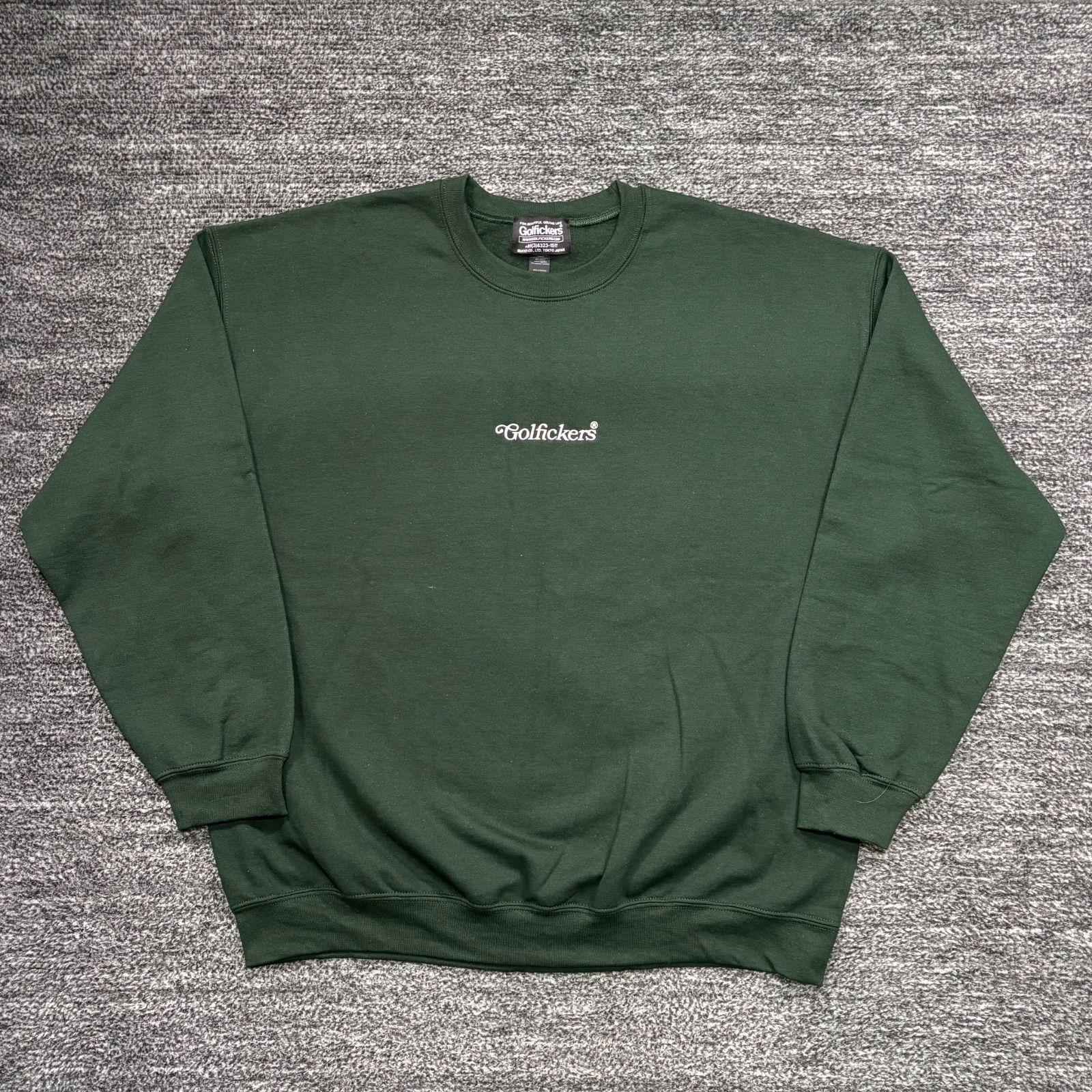 Golfickers ダークグリーン スウェットL 極美品 GOLFickers スウェットシャツ グリーン XL ゴルフィッカーズ
