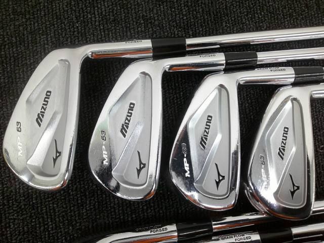 MIZUNO MP-63 7本 メンズ アイアンセット DG S200 ミズノ 中古 アイアンセット ミズノ MP-63/DG 7本セット/S200/27[6220]□松山