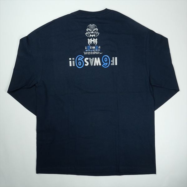 Size【XL】 TENDERLOIN テンダーロイン LONG SLEEVE TEE 2A NAVY ロンT